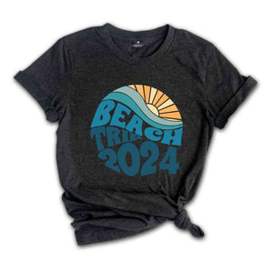 Beach Trip 2024 T-shirt, Summer Shirt, Vacation Gift, Beach Tee, Holiday T-shirt, Summer Vacation Shirt, Trendy Beach Shirt, 2024 Summer Tee