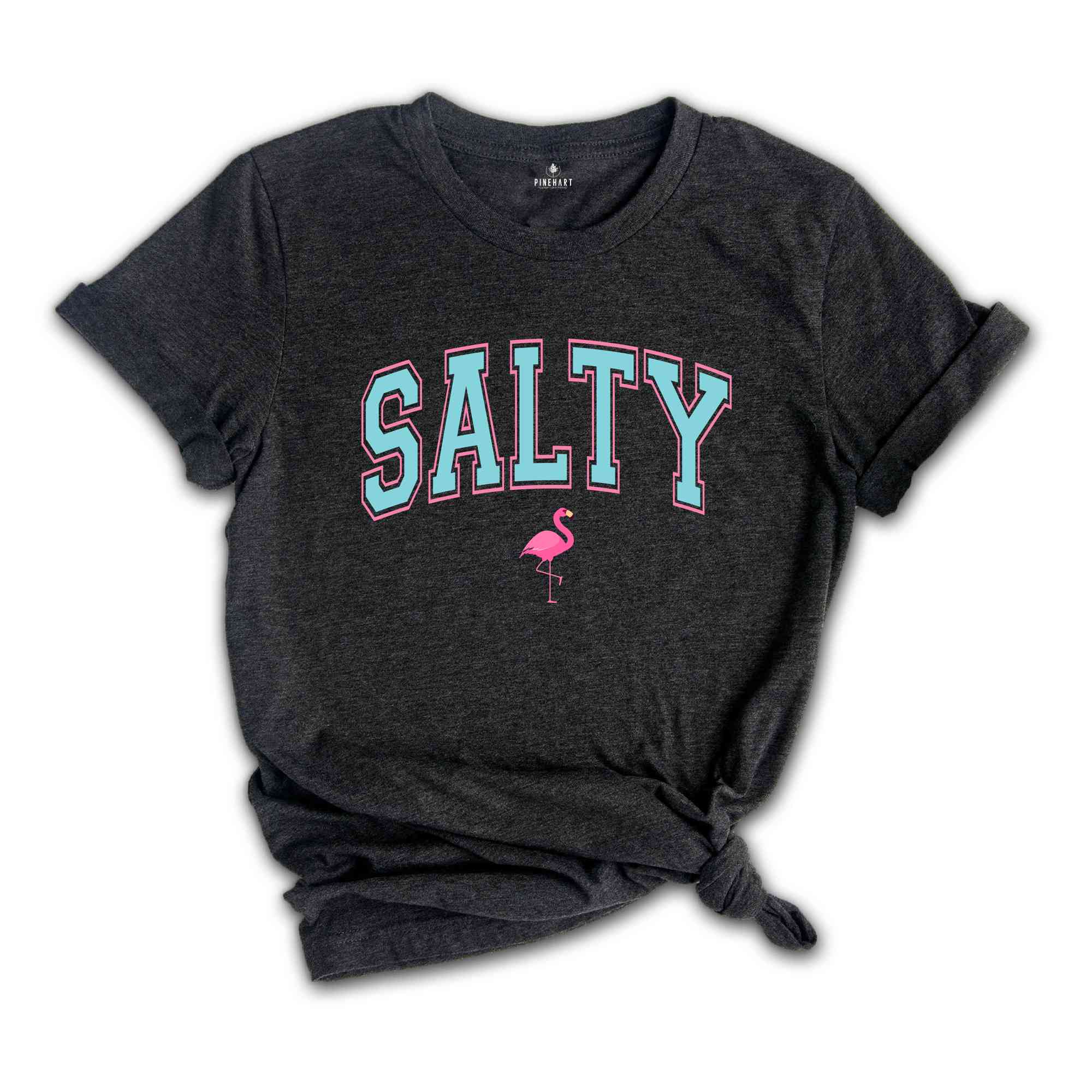 Salty Shirt, Trendy Beach Shirt, Beach Shirt, Flamingo Shirt, Vacation Shirt, Trendy Summer Shirt, Summer Shirt, Mom Shirt