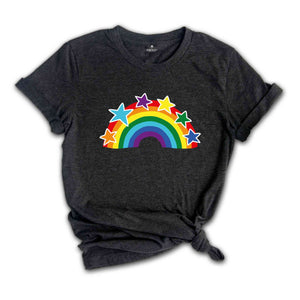 LGBT Rainbow Shirt, Pride Flag Shirt, LGBT Flag Tshirt, Bisexual Shirt, Lesbian T-Shirts, Queer Shirt, Gay Pride