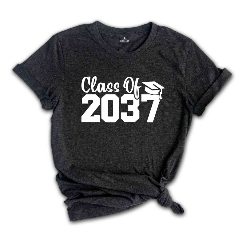 Class of 2037 Shirt, Growing Up Shirt, School Shirt, Graduation Gift, 2037 Shirt, Last Day Of School, Class of 2037, Class Of 2037 Tee