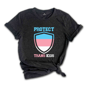 Support Trans Children Tee, Protect Trans Kids Shirt, Rainbow Pride Shirt, Pride Ally Tee, Trans Pride Shirt, Trans Gift, Equality Shirt