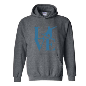 Live Snowboard Hoodie, Mountain Snowboarding Hoodie, Winter Sports Hoodie, Snowboarding Gift