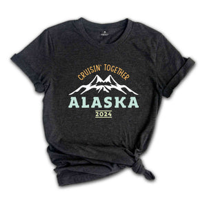 Cruising Together Alaska 2024 Shirt, Alaska Vacation Shirt, Family Cruise Shirt Gift, Alaska Cruise Squad Shirt, Alaska Trip Shirt