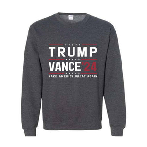 Trump Vance 2024 Sweatshirt, Trump Sweater, Republican Gifts, Trump Hoodie, Republican Sweater