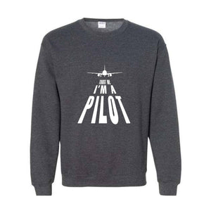 Funny Pilot Sweatshirt For Men Women, Airline Pilot Tees, Airplane Lover , Aviation Sweatshiirt, Funny Pilot