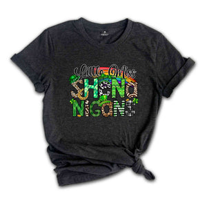 Little Miss Shenanigans Shirt, Saint Patrick's Shirt, St. Patrick's Day T-Shirt, Shenanigans T-Shirt, Feeling Lucky Shirt