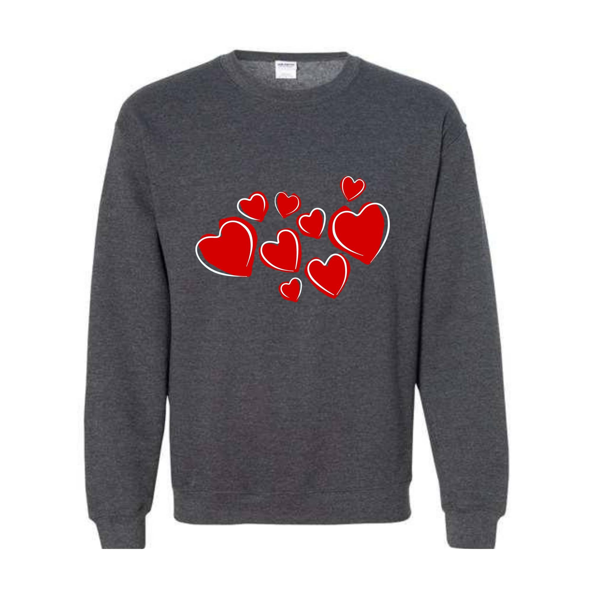 Heart Sweatshirt, Valentine Sweatshirt, Cute Valentine Sweatshirt, Valentine's Day Sweatshirt, Love Sweatshirt