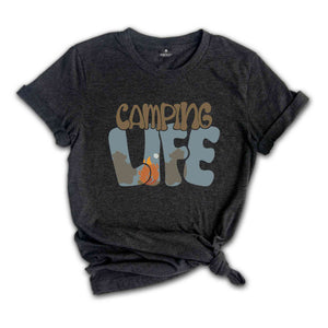 Camping Life Shirt, Summer Camp Shirt, Adventure Shirt, Travel T-Shirt, Campfire Shirt, Wilderness Shirt