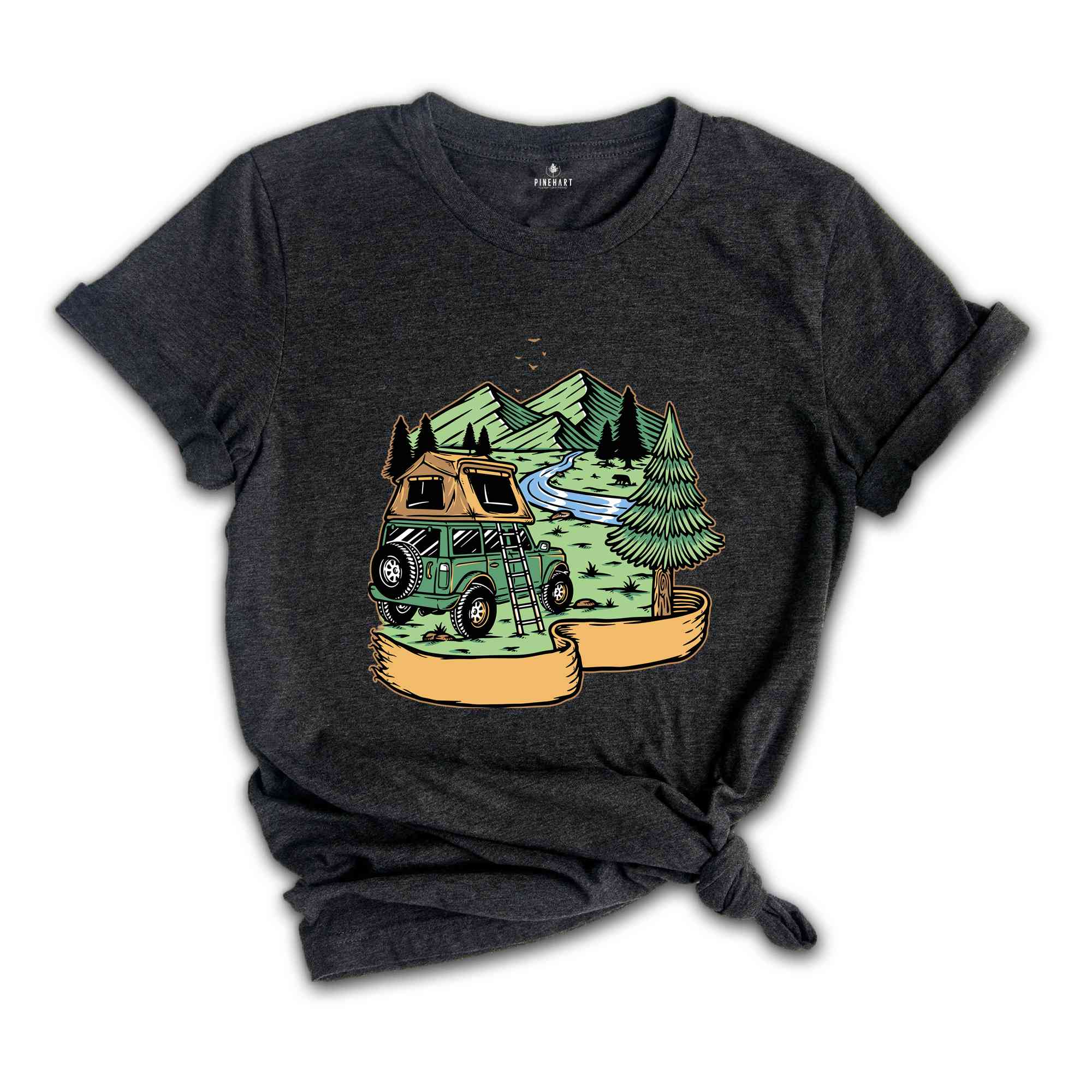 Camping Shirt, Wild Life Shirt, Hiking T-Shirt, Campfire Shirt, Mountain Shirt, Travel Shirt, Adventure Shirt