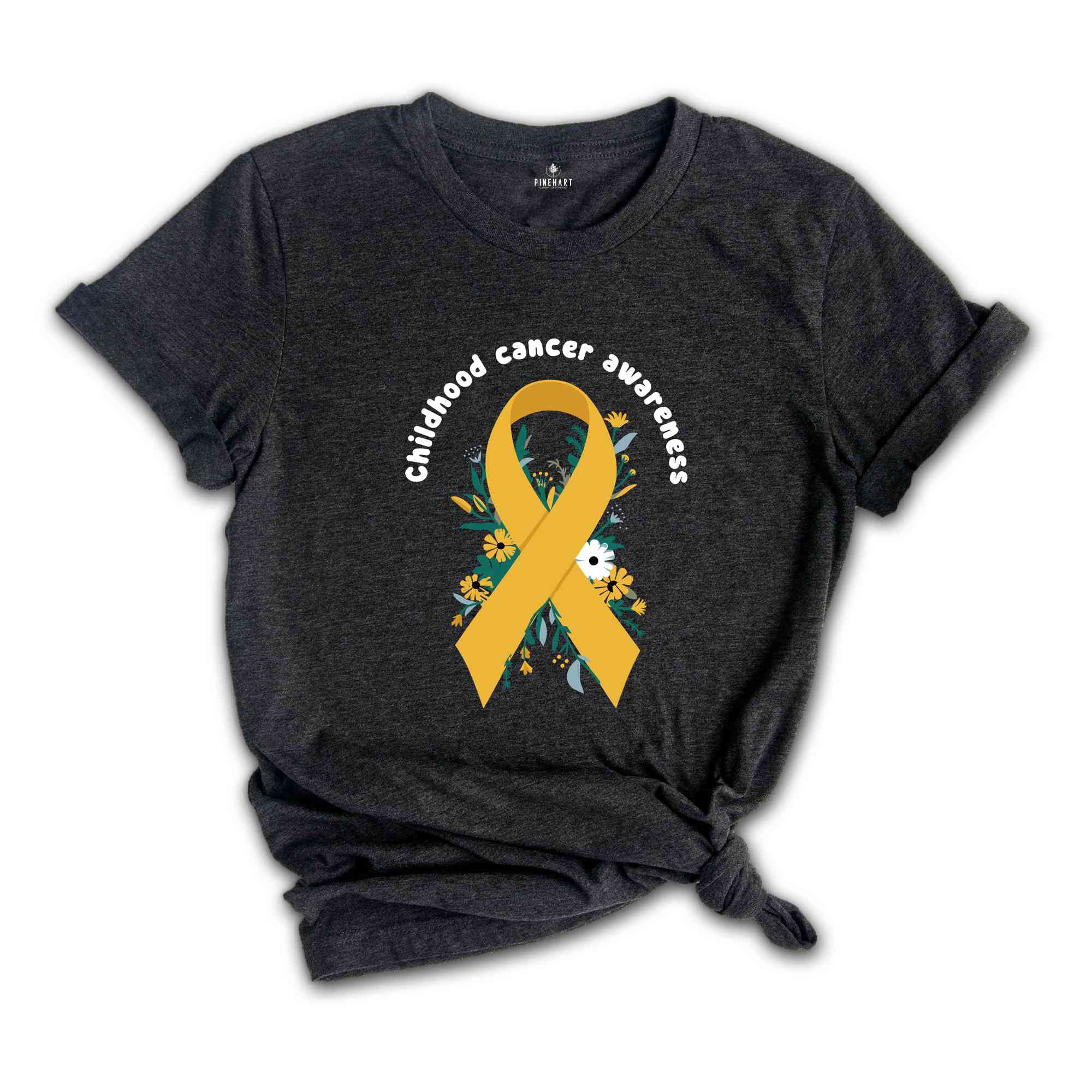 Childhood Cancer Awareness Shirt, Childhood Cancer Support Shirt, Childhood Cancer Shirt, Gold Awareness Ribbon Shirt