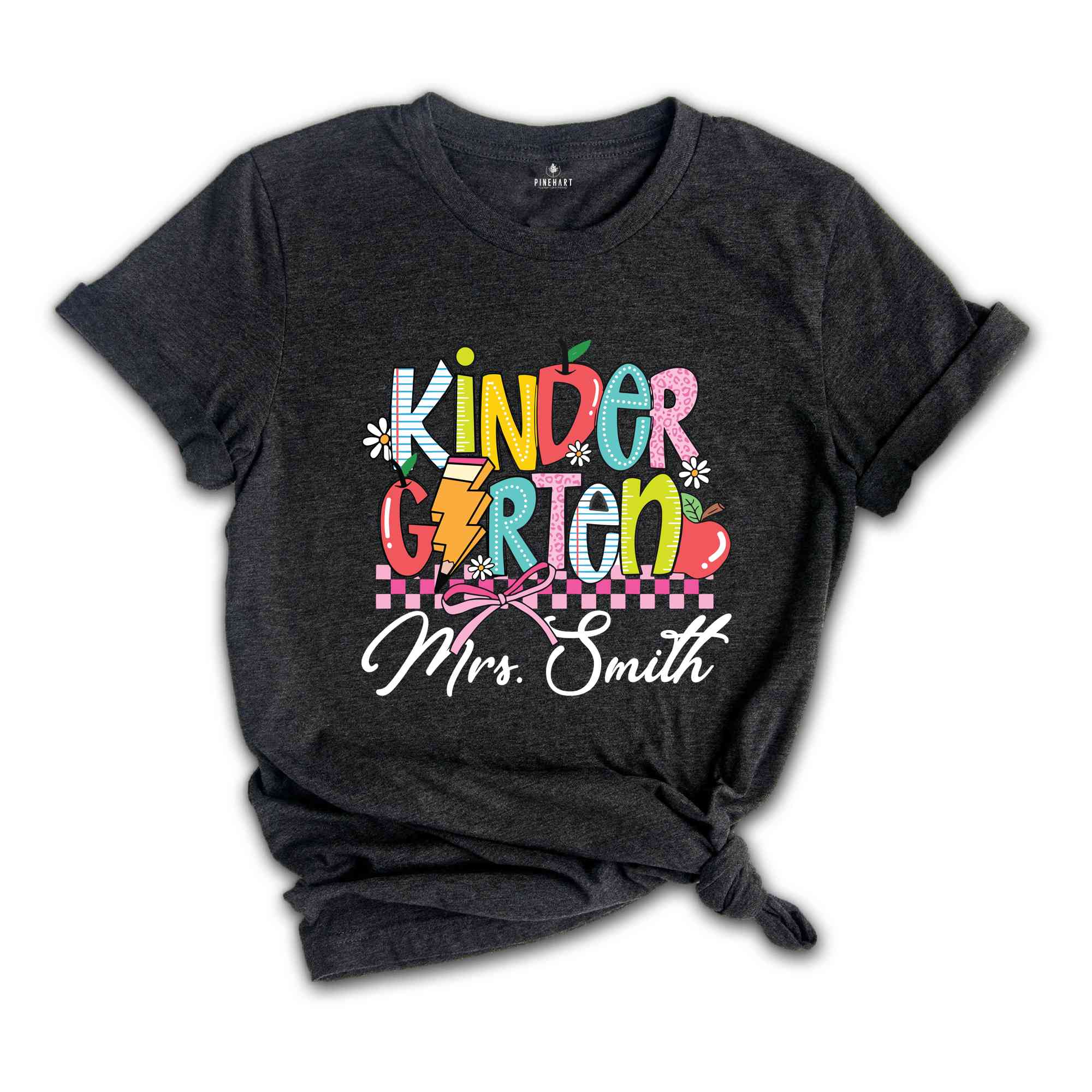 Personalized Kinder Garten Teacher Shirt, Fifth Grade Teacher Team Shirt, Gift For Teacher, Teacher Appreciation Shirt, Custom Grade Shirt