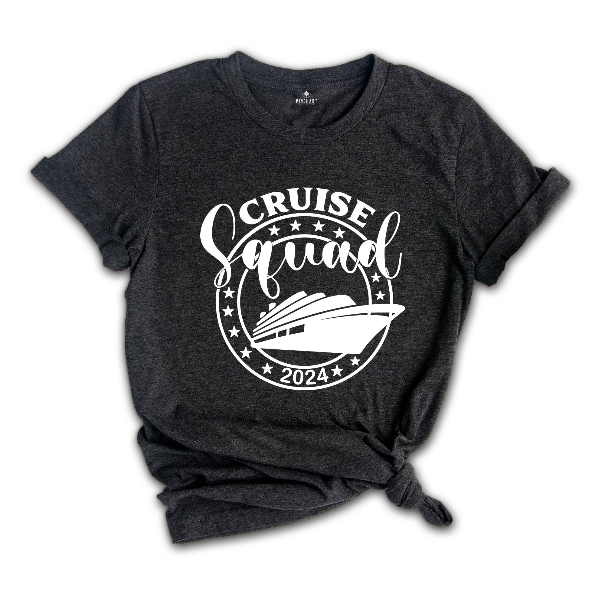 Cruise Squad 2024 Shirt, Cruise Family Shirt, Family Matching Shirt, Family Trip, Funny Vacation Gift, Summer Trip, Trip With Ship T Shirt