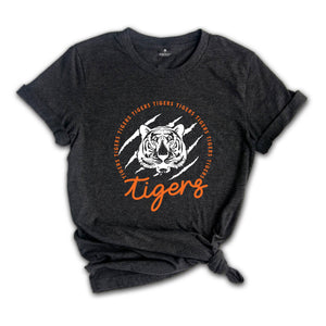 Tigers Shirt, Go Tigers, Game Day Shirt, Team Spirit Tee, Baseball Mom Sunday Football, Cute Football Shirt, Tiger Spirit Shirt, Tiger Mom