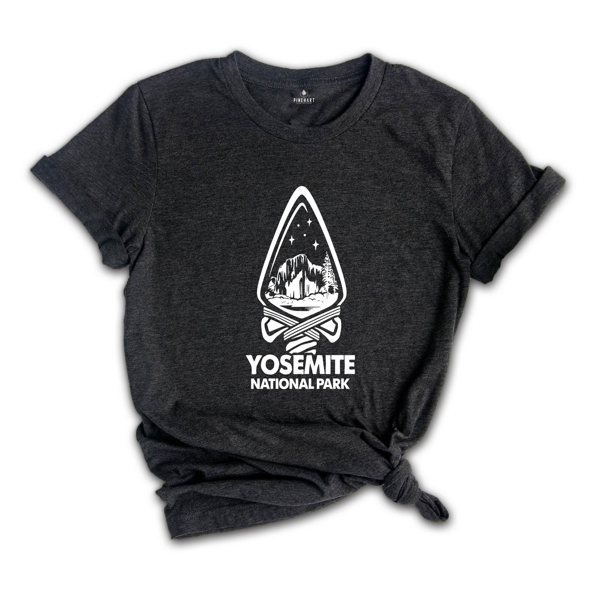 Yosemite National Park T-Shirt, Yosemite T-Shirt, National Park Tee, Nature Lover Gift, Hiking Tee, Adventure Lover Tee