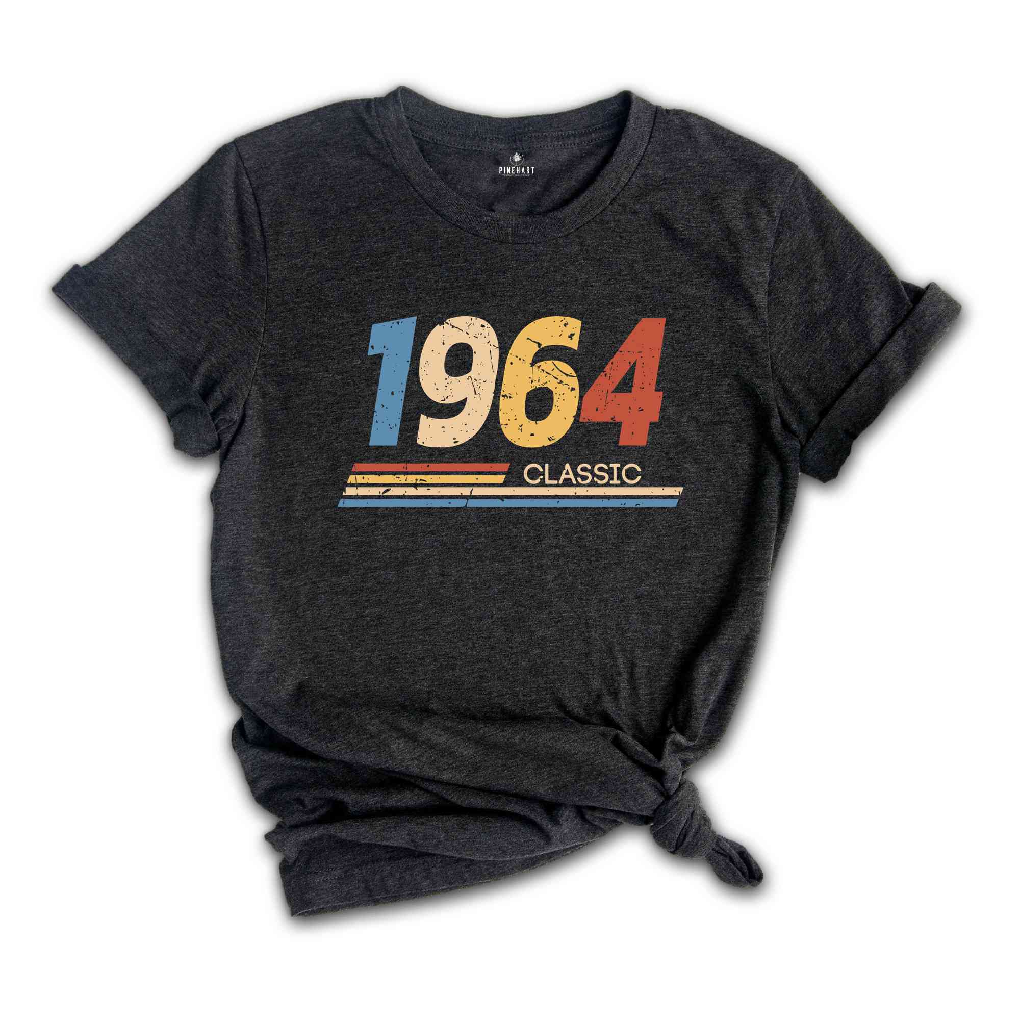 1964 Classic T-Shirt, Vintage Birthday Shirt, Vintage 1964 Shirt, 60th Birthday Shirt, 60th Birthday Gifts, Vintage Tee