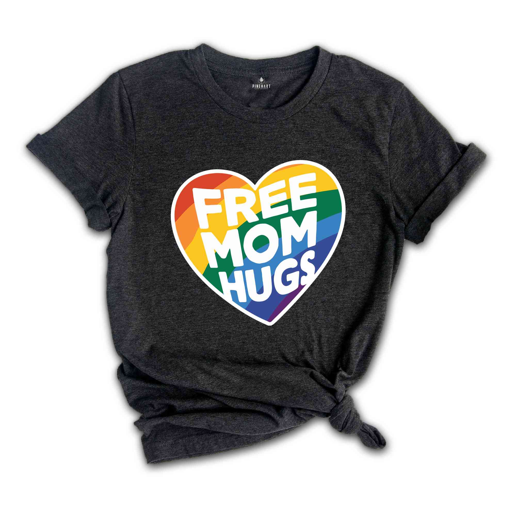 Free Mom Hugs Shirt, Love Is Love, Pride Heart Shirt, Equality Shirt, Queer Shirt, Funny Gay Pride Tank, LGBT Pride Gift