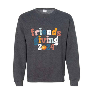 Friendsgiving Sweatshirt, Thanksgiving Sweatshirt, Thanksgiving Best Friends Shirt, Besties Sweatshirt, Gift For Friend, Cozy Sweatshirt