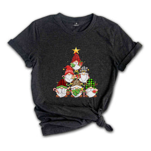 Christmas Gnomes Tree Shirt, Cousin Group Shirt, Cute Christmas Gnomes Gift, Christmas Shirt For Family, Family Matching