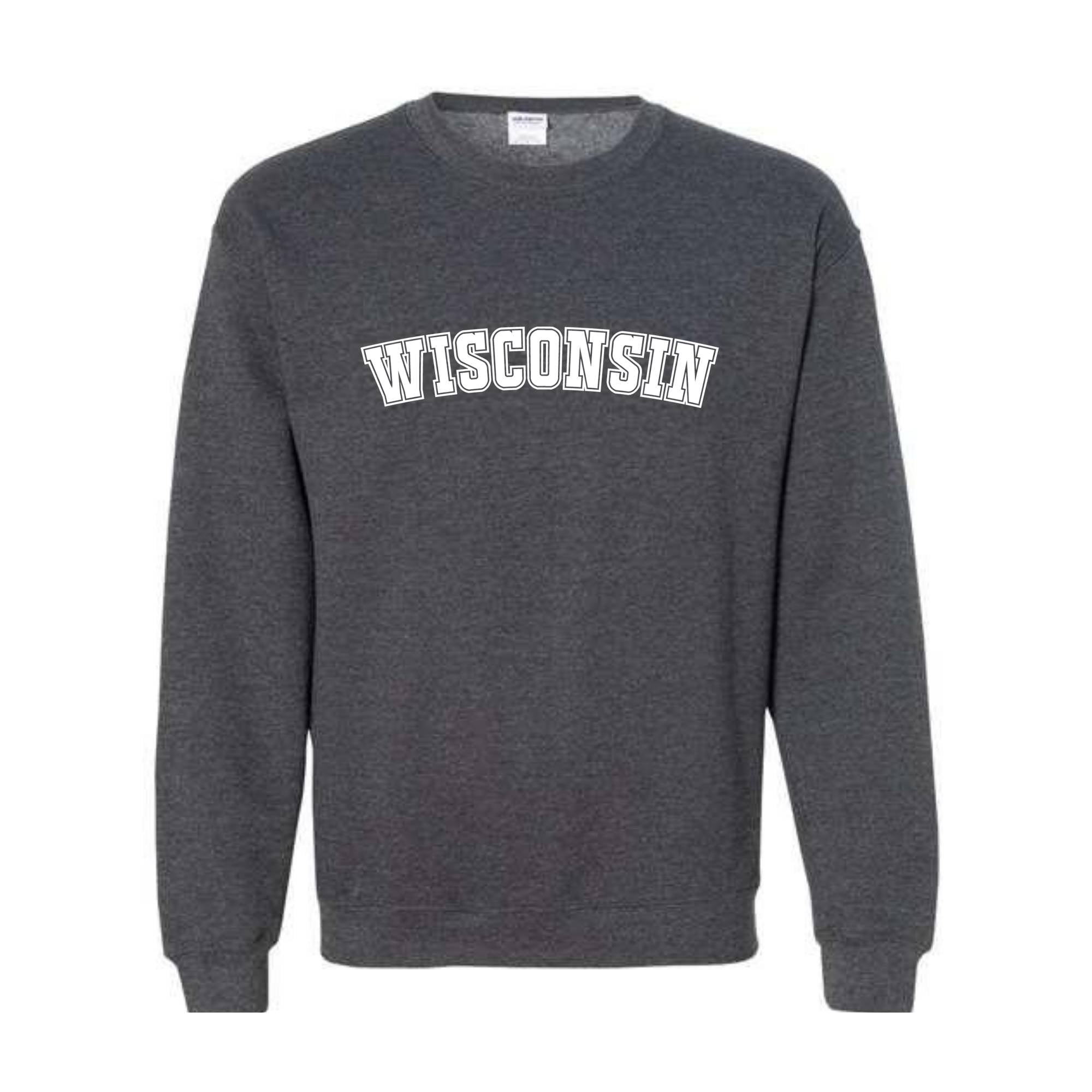 Wisconsin Sweatshirt, Wisconsin, Wisconsin State, Wisconsin Gifts, Wisconsin Sweater, Wisconsin Gift, Wisconsin Crewneck