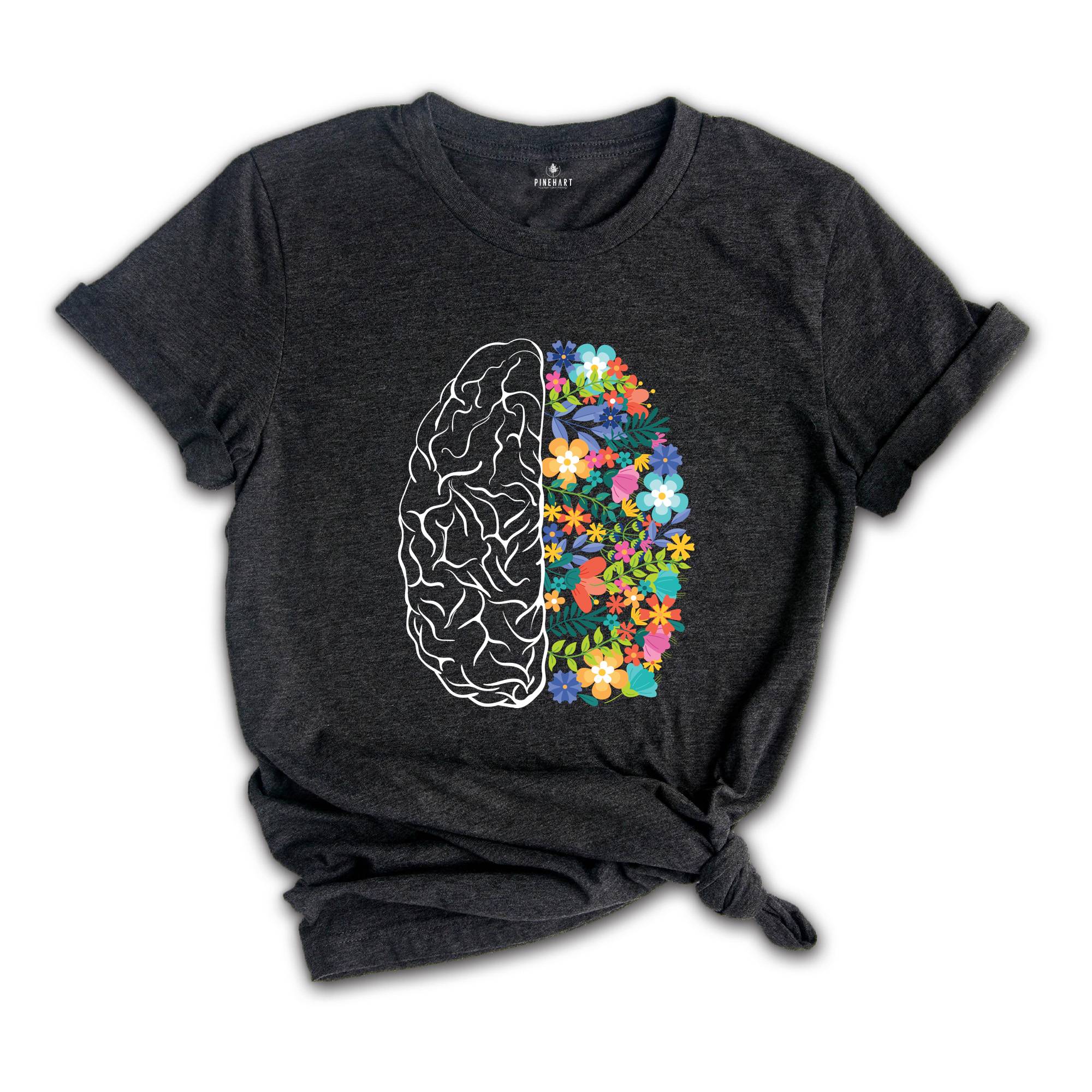 Brain Anatomy Shirt, Funny Nurse Tee, Women Nursing School Shirt, Nursing Student T-Shirt, Gift for Nurse, Brain Shirt