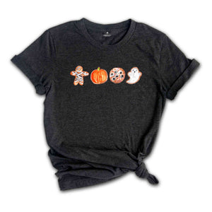 Halloween Sugar Cookie Shirt, Spooky Season Shirt, Halloween cookies Tee, Retro Fall Shirt, Trick Or Treat Shirt, Pumpkin Shirt