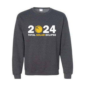 Total Solar Eclipse Tour 2024 Hoodie, Double-Sided Hoodie, Eclipse Event 2024 Hoodie, Gift For Eclipse Lover, April 8th 2024 Sweatshirt