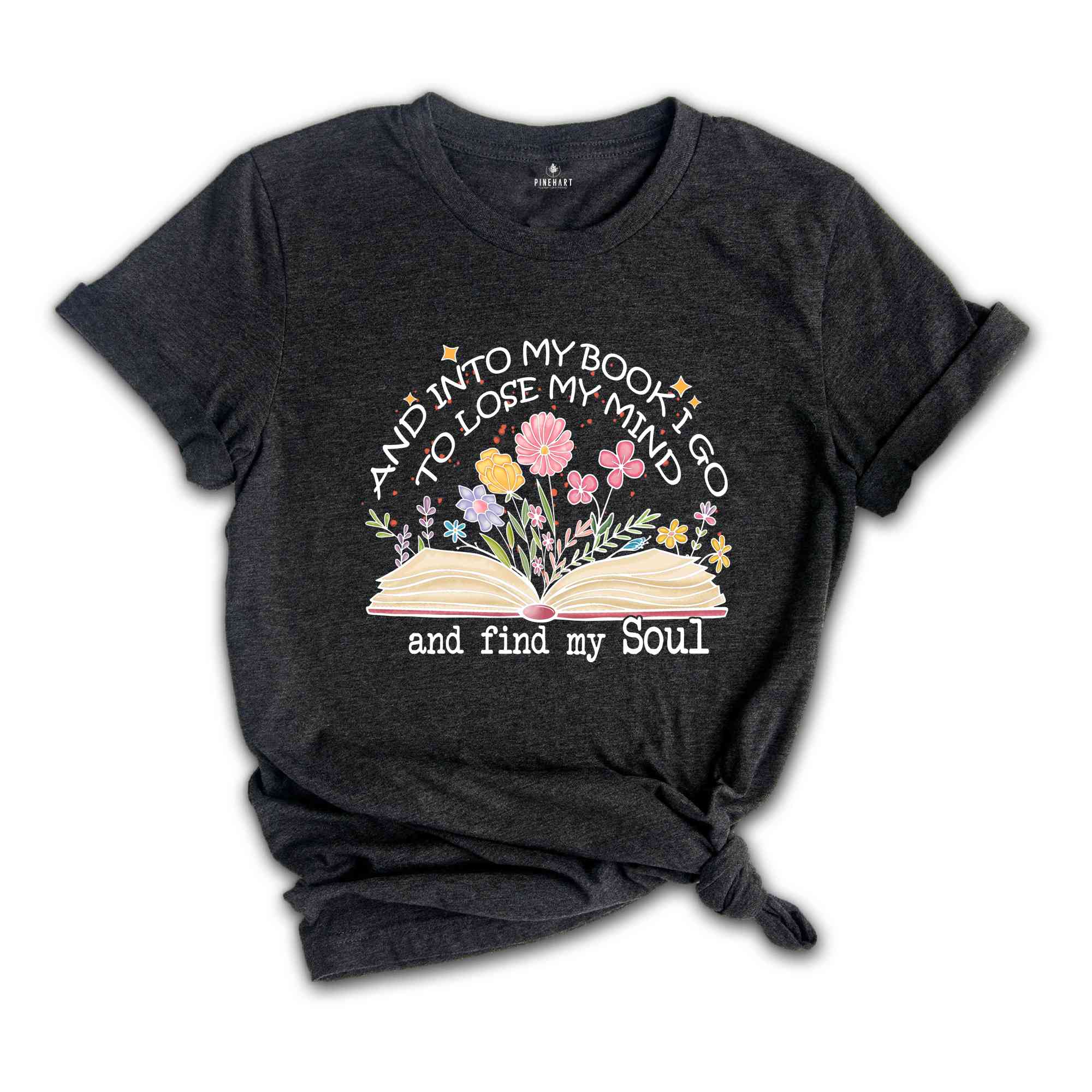 Floral Book Shirt, Book Lover Shirt, Booktrovert Shirt, Librariam Shirt, Book Nerd Shirt, Book Lover Gift, Bookish Shirt, Bookworm Shirt