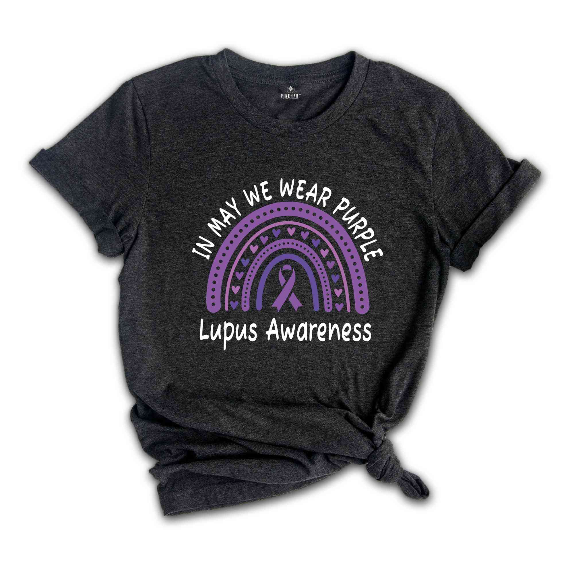 Lupus Awareness Month Shirt, Family Support Shirts, Lupus Warrior Gift, Lupus Survivor Outfit, In May We Wear Purple, Family Matching