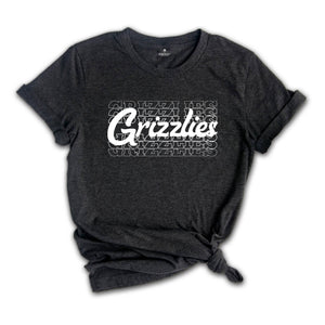 Team Mascot Shirt, Grizzlies Team Shirt, Grizzlies Team Spirit Shirt, Grizzlies Fan Shirt, Grizzlies School Shirt, Grizzlies School Spirit