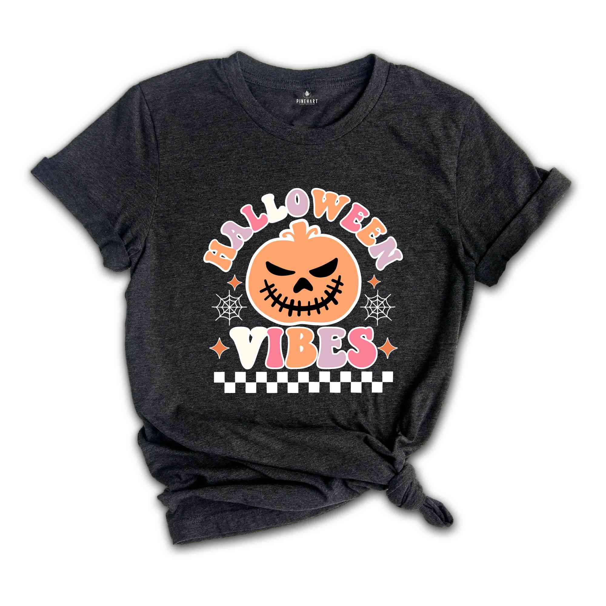 Pumpkin Shirt, Halloween Vibes Shirt, Retro Halloween Shirt, Halloween Gift, Spooky Season Shirt, Halloween Party Shirt, Cute Halloween Tee