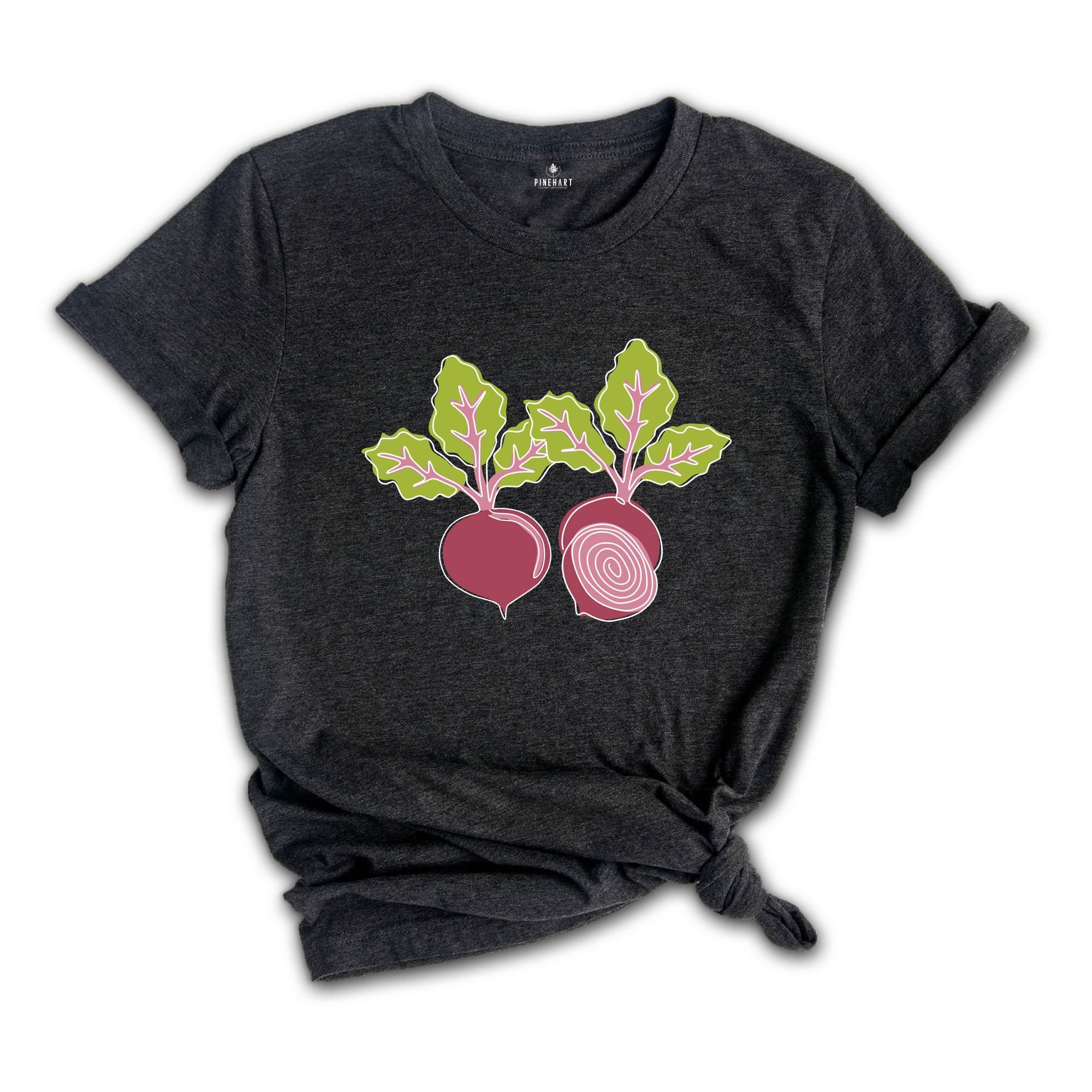 Beet T-Shirt, Vegetable Lovers Shirt, Gifts For Gardeners, Foodie Shirt, Gardening Shirt, Botanical Gifts