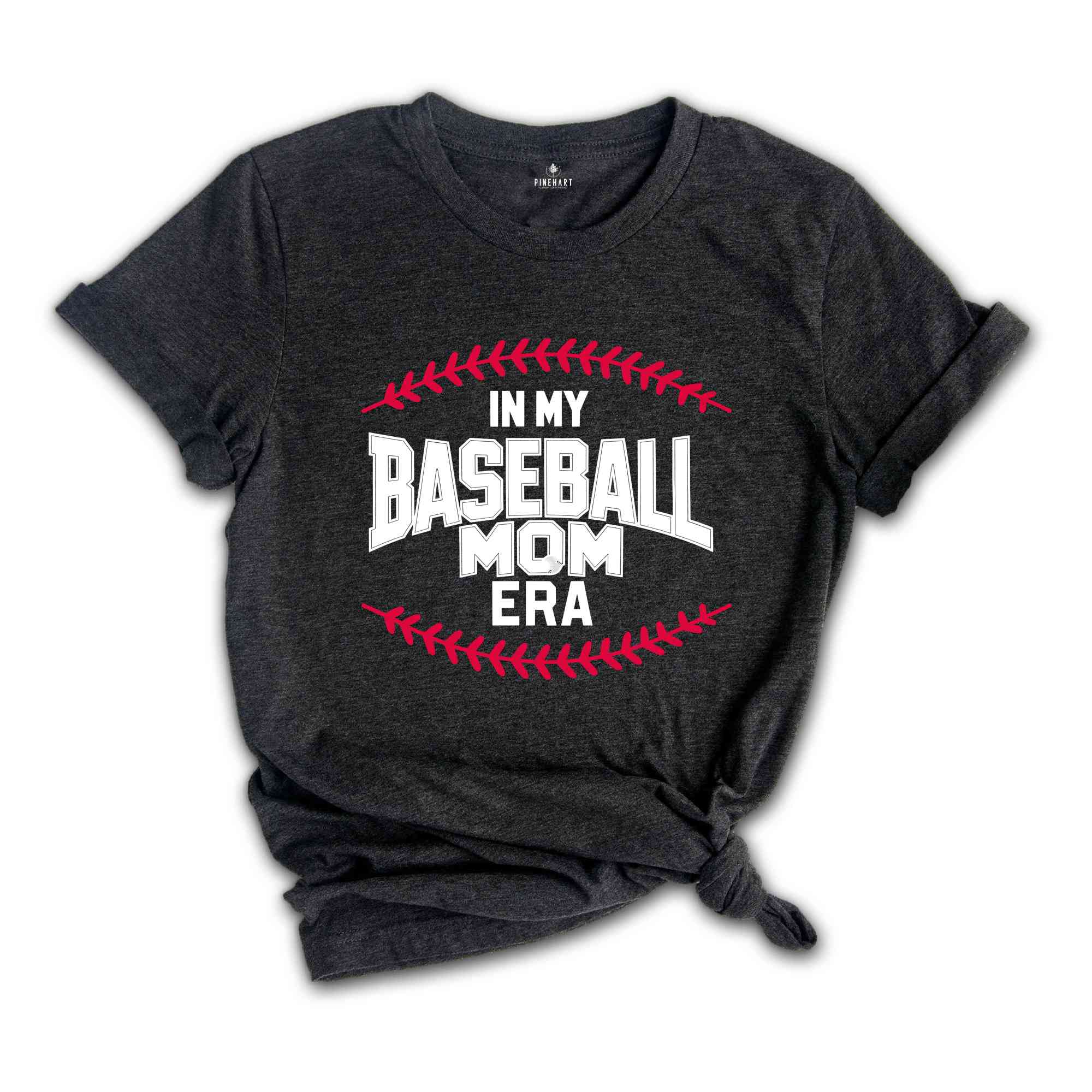 In My Baseball Mom Era Shirt, Baseball Mama Shirt, Mom Era Shirt, Retro Game Day Shirt, Mom Life Shirt, Sports Mom Gifts, Team Mom Shirt