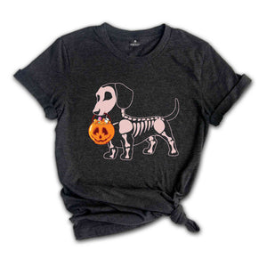 Skeleton Dog Shirt, Halloween Puppy Shirt, Ghost Halloween Shirt, Halloween Shirt, Dog Shirt, Ghost Shirt, Funny Halloween Tee, Fall Shirt