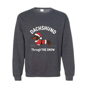 Dachshund Through the Snow Sweatshirt