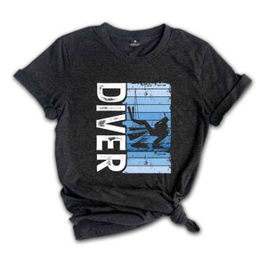 Diver T-Shirt, Scuba Diving Shirt, Ocean Lovers Gifts, Scuba Lover Shirt, Underwater Sports Shirt