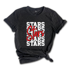 Team Mascot Back to School Shirt, Stars Team Mascot Shirt, Stars Team Spirit Shirt, Stars Fan Shirt, Stars School Shirt