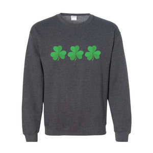 Shamrock St Patrick's Day Sweatshirt, St Patricks Hoodie, St Patrick's Day Gift, Shamrock Hoodie, Lucky Sweatshirt, Lucky Irish Hoodie