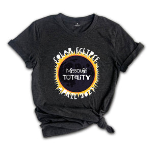 Missouri Totality Shirt, Missouri Total Solar Eclipse Shirt, Celestial Shirt, Eclipse Event 2025 Shirt, April 8th 2025