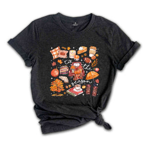 Tis The Season Shirt, Retro Fall Shirt, Autumn Shirt, Thanksgiving Shirt, Fall Vibes Shirt, Fall Autumn Shirt, Pumpkin Shirt