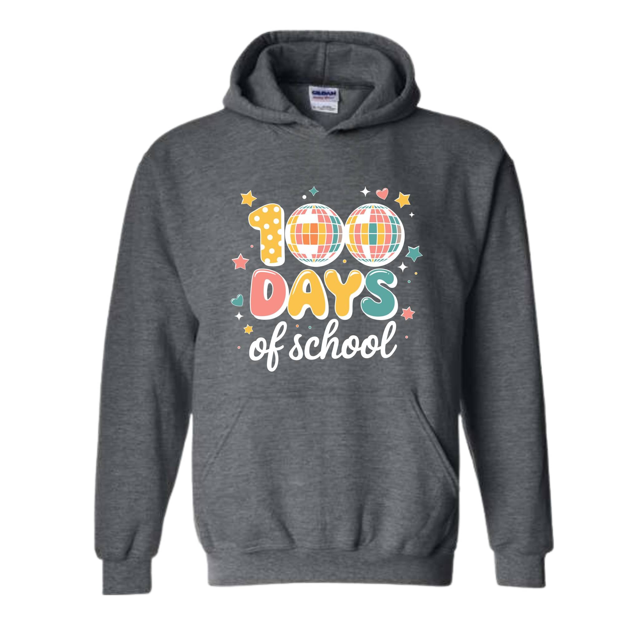 100 Days of School Sweatshirt, 100 Day Hoodie, 100th Day Of School Celebration, Student Hoodie, Back to School Hoodie, Gift For Teacher