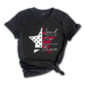 America Land Of The Free Shirt, America Flag Shirt, 4th Of July Shirt, Independence Day Shirt, Patriotic Shirt, USA Shirt, America Shirt