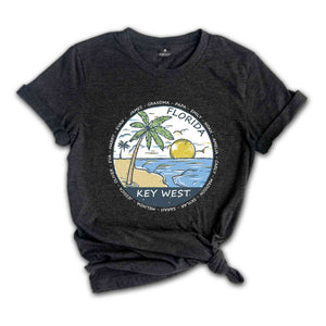 Custom Vacation Shirts, Matching Family Beach T-shirt, Summer Trip Shirts, Summer Break Camp Group Gifts