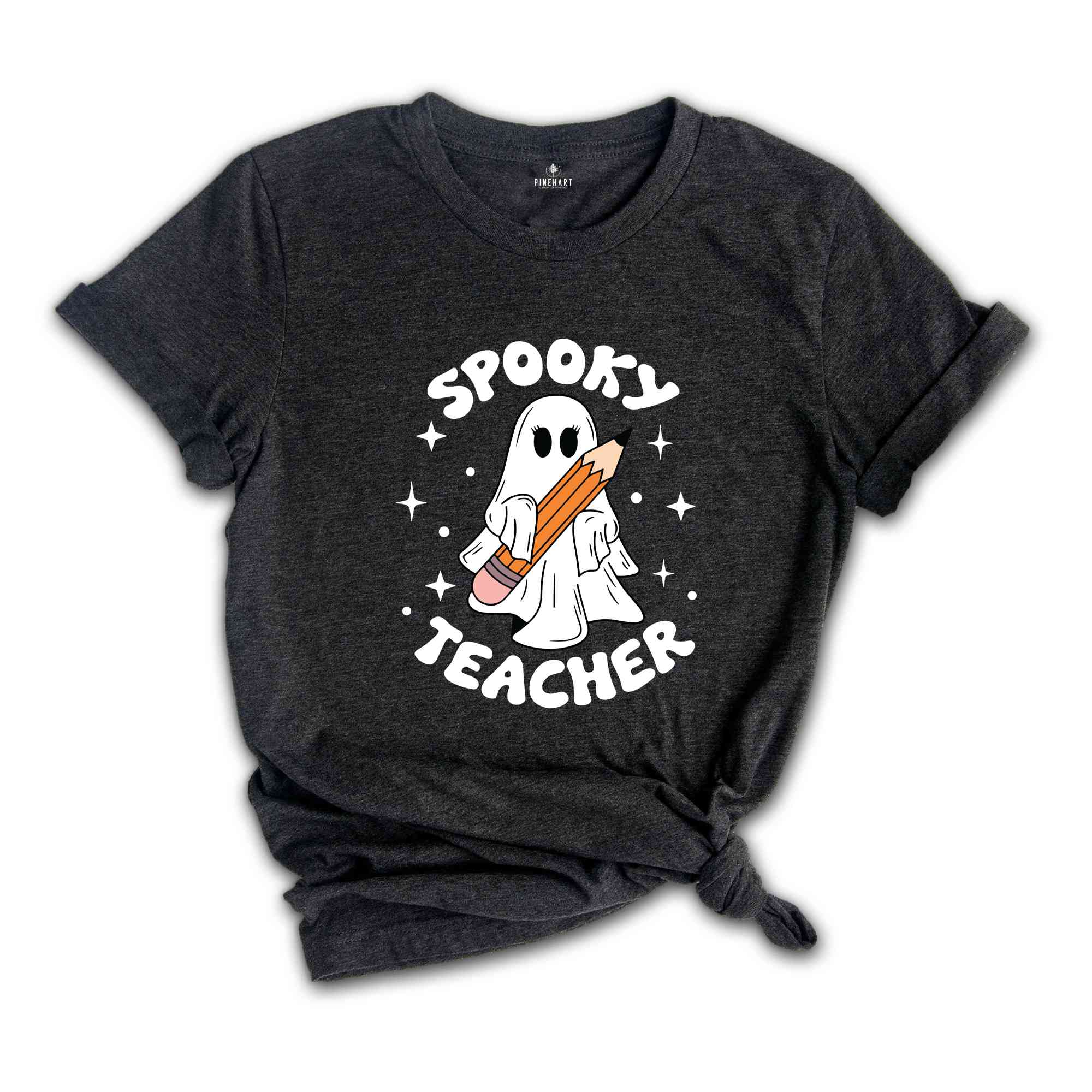 Spooky Teacher Shirt, Halloween Shirt, Cute Ghost Shirt, Spooky Vibes Shirt, Retro Halloween Shirt, Fall Shirt, Spooky Season Shirt