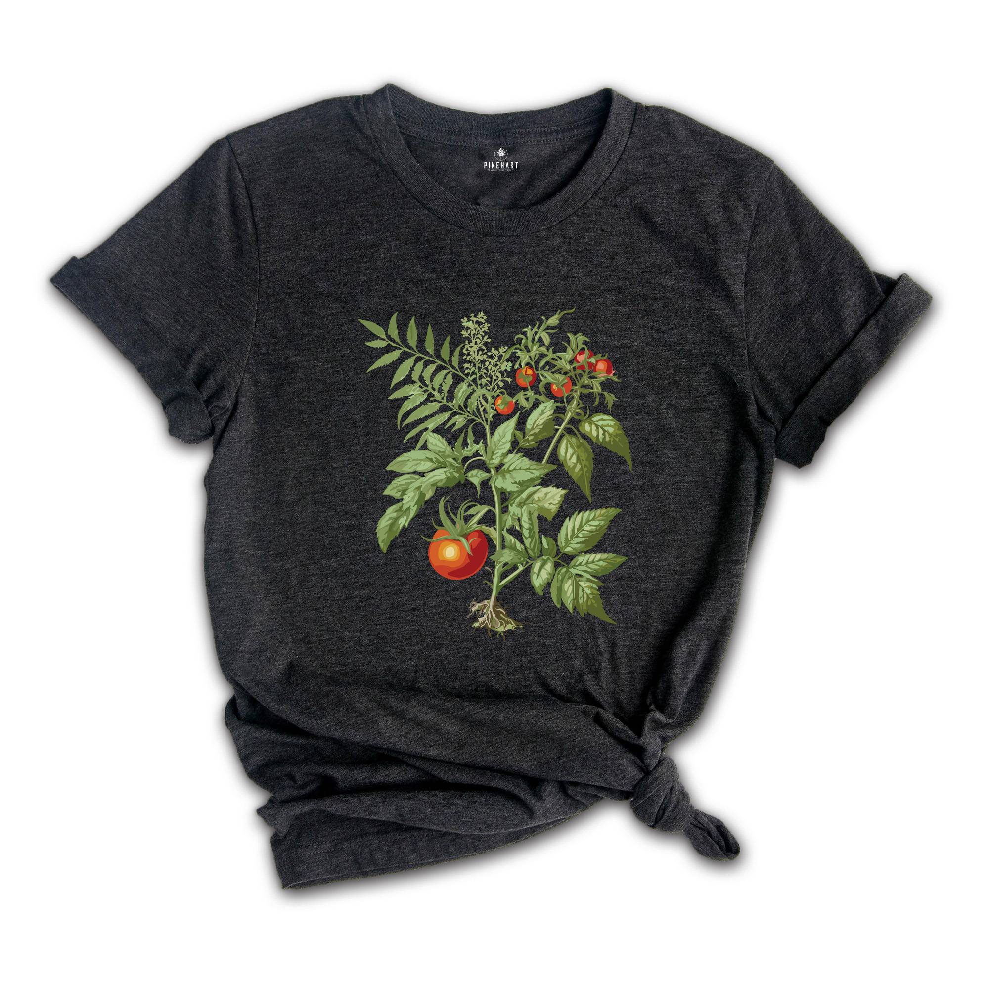 Tomato Shirt, Tomato Girl Shirt, Tomato Plant Shirt, Tomato Gift, Gardener Shirt, Tomato Lover Shirt, Vintage Fruit & Vegetable Shirt