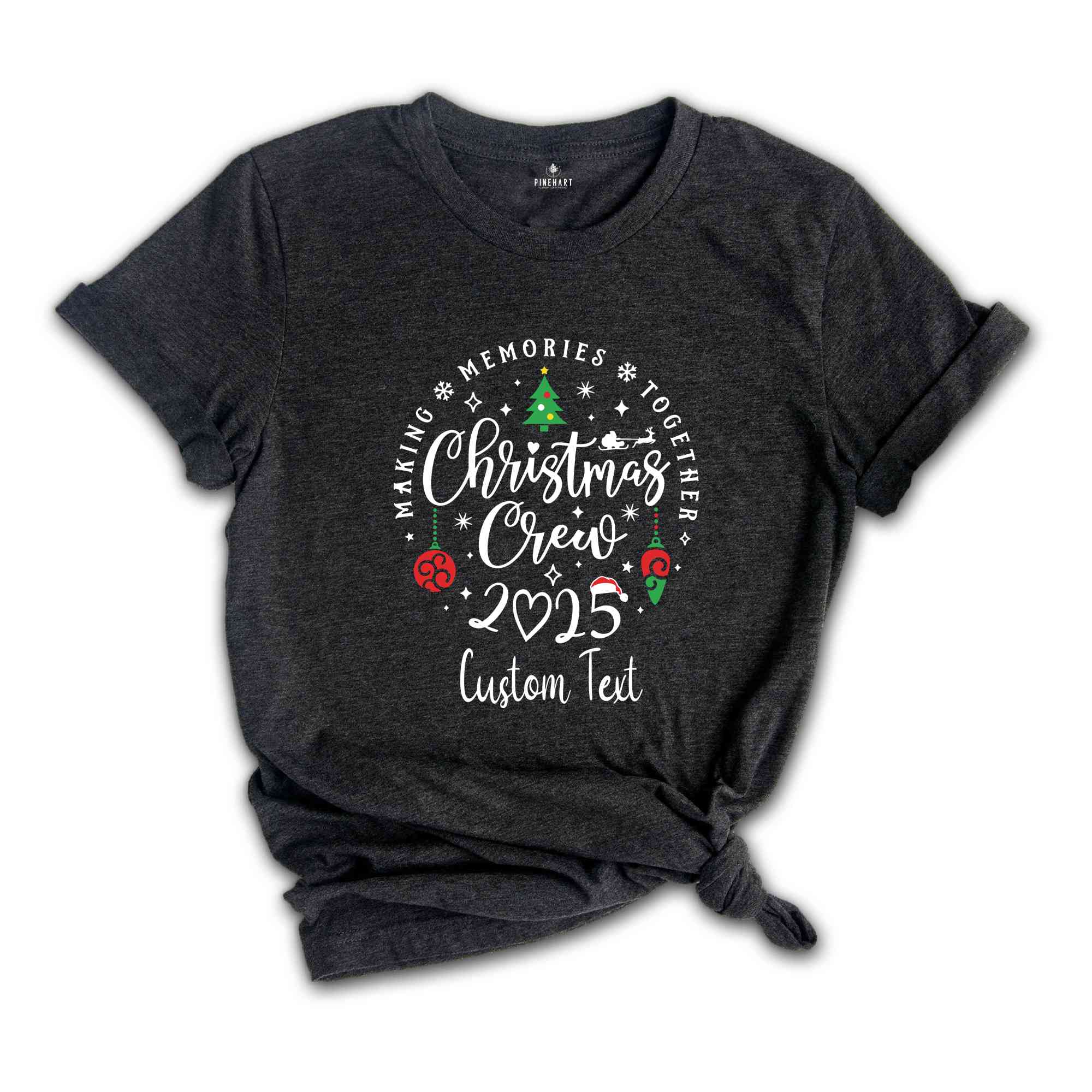 Custom Family Name Christmas 2025 Shirt, Custom Name Christmas Sweatshirt, Personalized Family Christmas Shirt, Personalize Matching Family