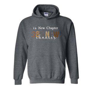 12 New Chapter 365 New Chances Sweater ,Christmas Sweatshirt, Reindeer Sweater, Holiday Xmas, New Year Sweater, Happy New Year Sweater.