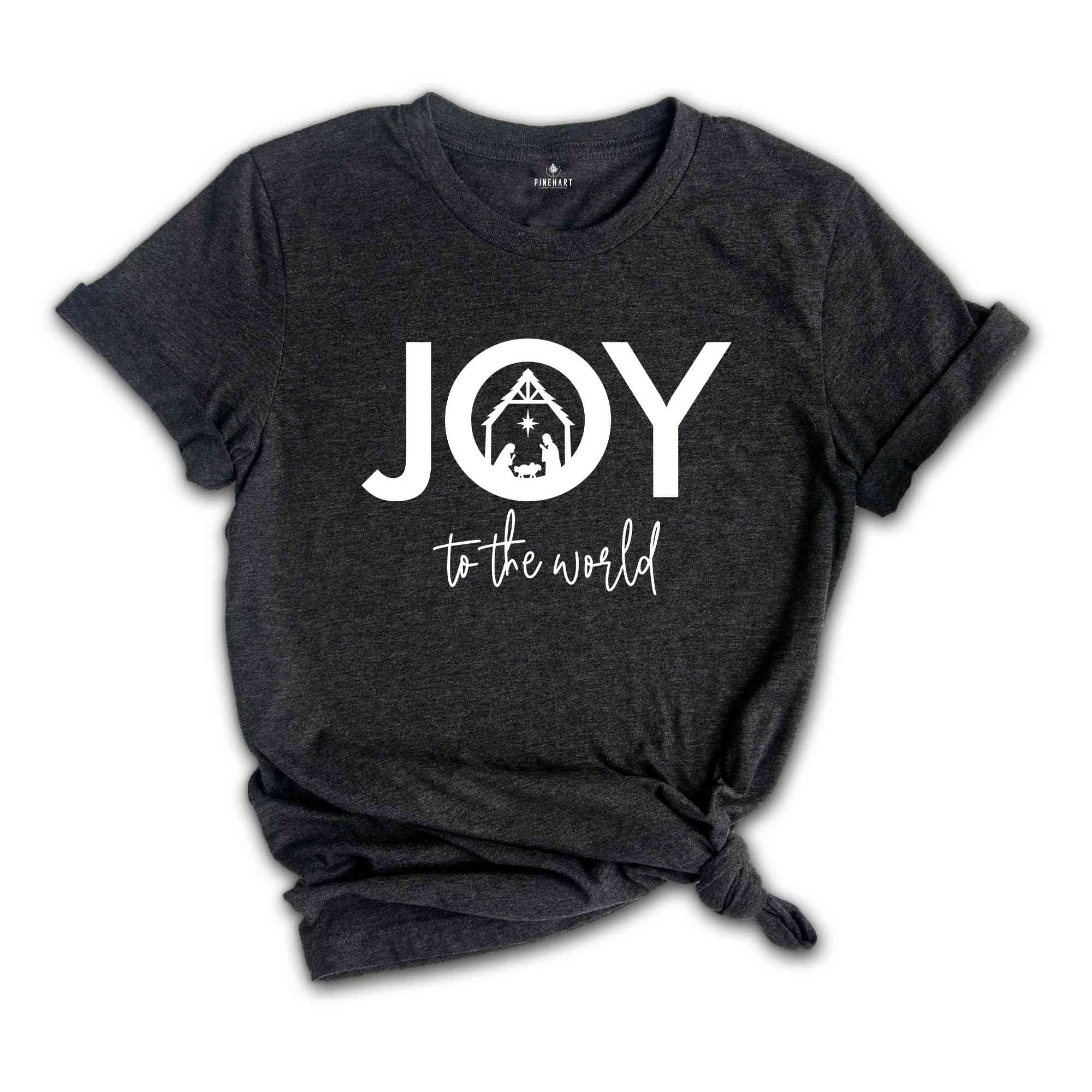 Nativity Shirt, Joy To The World Shirt, Christmas Shirt, Jesus Christmas Shirt, Religious Shirt, Christian Christmas, Joy Shirt