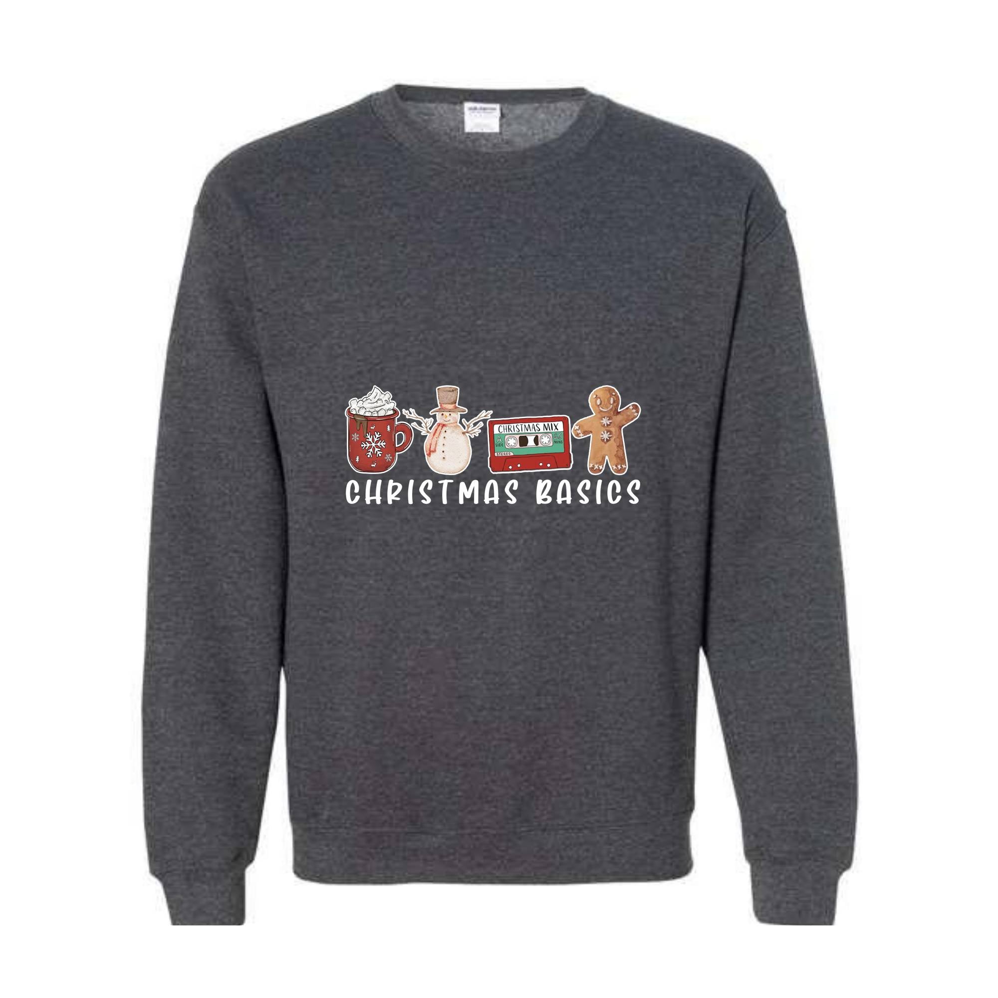 Christmas Basics Sweatshirt, Christmas Gifts, Cute Christmas Sweatshirt, Christmas Season Sweatshirt