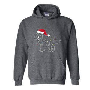 Christmas Dachshund Sweatshirt, Santa Dachshund Sweatshirt, Cute Dachshund Sweatshirt, Holiday Dachshund Sweatshirt , Dachshund Sweatshirt