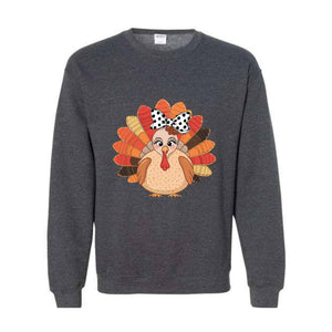 Thanksgiving Turkey Sweatshirt, Turkey Shirt, Family Sweatshirt, Thanksgiving Shirt, Fall Sweatshirt, Women Thanksgiving Sweater